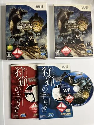 Monster Hunter 3 Tri  Nintendo Wii NTSC-J JAPAN Game Complete - Image 1 of 4