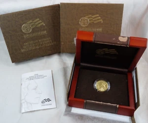 2008-W American Buffalo Gold 1/4 Oz $10 .999 OGP Box & COA - Picture 1 of 8