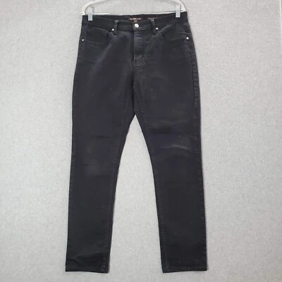 Michael Kors Men Jeans 32x30 Black Denim Pockets Parker Slim Fit READ - Image 1 of 4