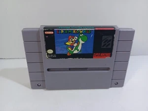 Super Mario World SNES (Super Nintendo, 1991) TESTED AUTHENTIC NICE FAST! - Picture 1 of 8