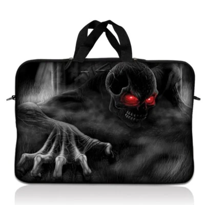 10" 10.1" 10.2" 9 8 Funda para Laptop Netbook Funda Estuche Cubierta Tablet Calavera Foto 1 de 4