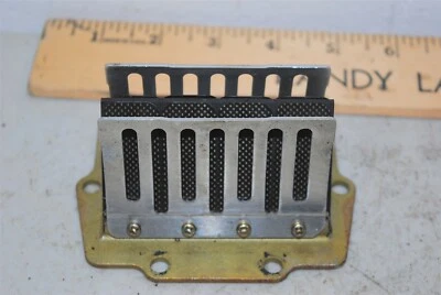 Kawasaki KX 250 Carb Carburetor Reed Valve Cage CARBON REEDS 12021-1092 93 - Image 1 of 4