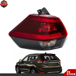 Left Driver Side Outer Lamp For 2017 2018 2019 Nissan Rogue Rear Tail Light Red - Foto 1 di 12