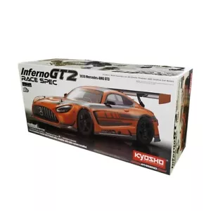 KYOSHO 1/8 4WD INFERNO GT2 MERCEDES-AMG GT3 RTR TOURING NITRO ENGINE RC CAR - Picture 1 of 5
