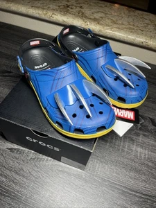 CROCS x Marvel Wolverine Classic Clog 211779-90H Men's Size 11 BRAND NEW - Picture 1 of 9