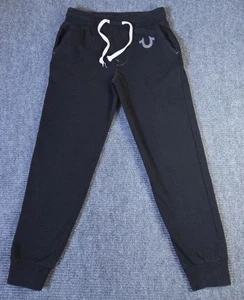 Vintage True Religion Classic Jogger Womens Small Petite S/P Black Sweats - Picture 1 of 19