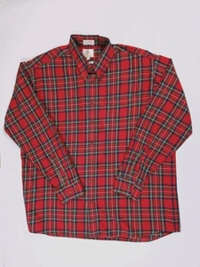 Camisa Viyella Vintage Para Hombre Algodón Lana Rojo Tartán Cuadros Abotonada XXL - Imagen 1 de 16