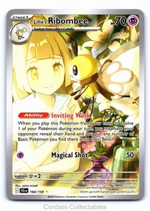 Lillie’s Ribombee 164/159 - Journey Together - Pokemon Card - Near Mint - Picture 1 of 2