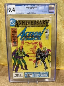 Action Comics #544D CGC 9.4 1983 Graded Comic Anniversary - Picture 1 of 3