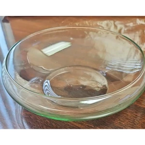 Klare getönte grüne Glasschale für Schwimmkerzen und Blumen 7" - Bild 1 von 8