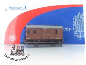 AZ495 H0 =DC MABAR 81338 FURGON 2 ejes nº DV 61338 RENFE - OVP - Imagen 1 de 14