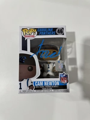CAM NEWTON Signed Funko Pop #46! NFL MVP! PROOF - Image 1 of 4