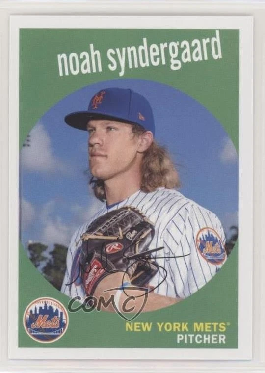 2018 Topps Archives 1959 Design Venezuelan Subset Variations Noah Syndergaard #2 - Image 1 of 2