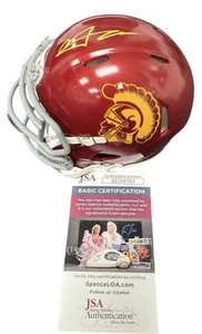 MALACHI NELSON signed Mini Helmet Riddell USC TROJANS QB JSA Authentication - Picture 1 of 2