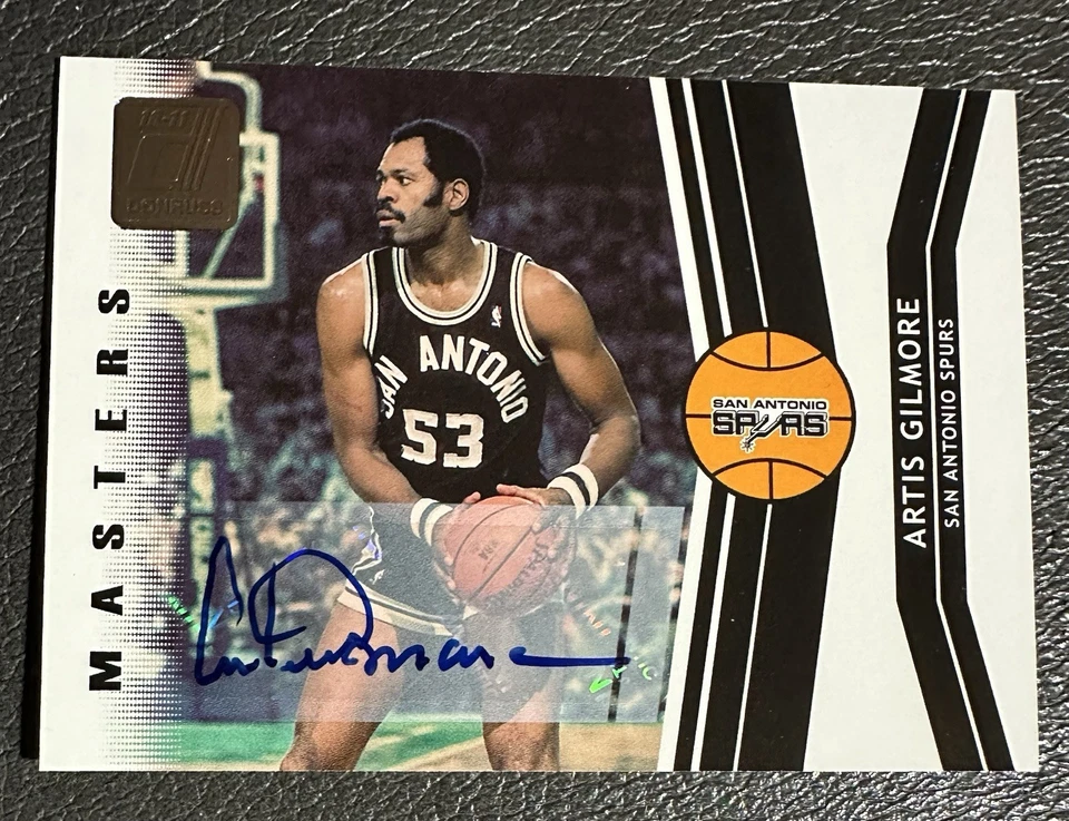 2010-11 Donruss Masters AUTO 18/49 Artis Gilmore #3 HOF  Basketball Card - Image 1 of 4
