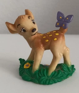 VINTAGE FIGURINE PVC PLASTIQUE DISNEY BAMBI BULLY 1982 6cm - Imagen 1 de 2