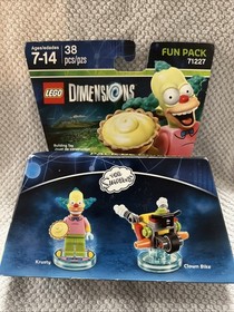 LEGO DIMENSIONS: Krusty Fun Pack (71227) HTF Sealed See Pics