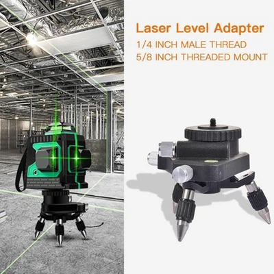 Fine-tuning Bracket Laser Level Adapter Multifunctional Metal 360 Rotating Base - Image 1 of 4