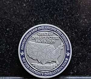 FEMA Office of Infrastructure Protection EST. Challenge Coin 2003 1,75" - Bild 1 von 5