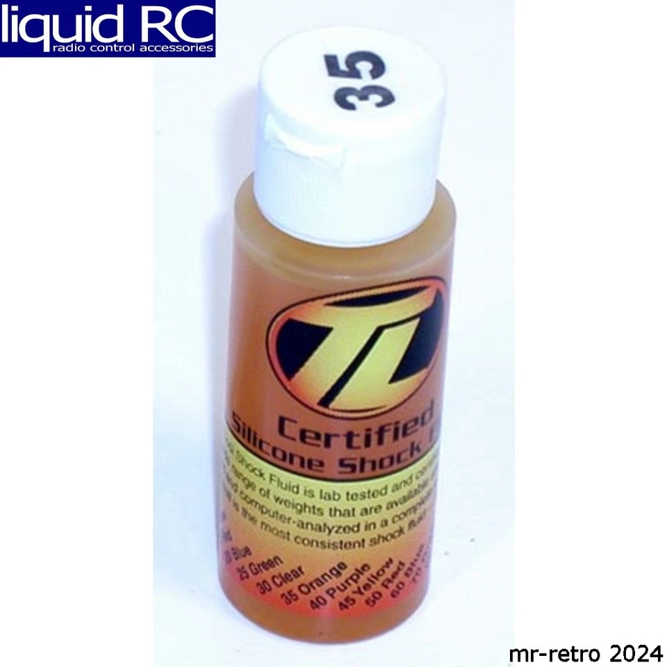 Team Losi Racing 74008 Silicone Shock Oil 35wt 420cst 2oz - Image 1 of 1