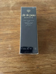 Cle de Peau Radiant Fluid Foundation SPF20 O90 Very Deep Ochre 35ml In Cello - Picture 1 of 3