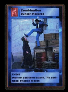 Combination Duncan MacLeod Highlander: The Card Game Trading Card  CCG - Picture 1 of 2