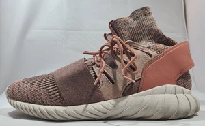 Herren Adidas Tubular Doom Pk Laufschuhe Größe: 10 Farbe: Raw Pink Crystal - Bild 1 von 9