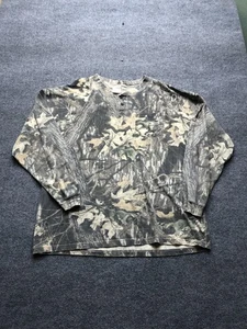 Outdoors Shirt Mens 2XL Camouflage Henley Long Sleeve Chest Pocket Hunting - Picture 1 of 9