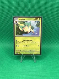 Leafeon 170 Sv: Scarlet & Violet Promo Cards Cosmos Holo - Picture 1 of 3