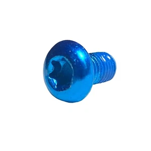 Miles Wide Steel Rotor Bolts, Blue - Picture 1 of 1