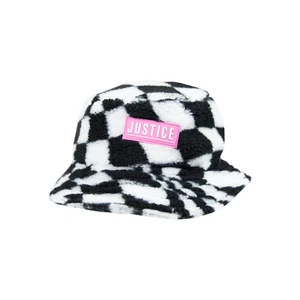 Justice Girls One Size Sherpa Bucket Style Hat - Picture 1 of 3