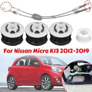 4X Gear Shift Selector Lever Linkage Cable Connect Bushing For Nissan Micra K13 - Picture 1 of 9