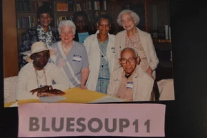 SENIOR CITIZENS LUNCHEON BROOKLYN NY Westinghouse High School  PHOTOGRAPH  photo - Picture 1 of 1
