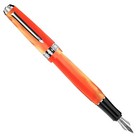 Marlen Splendida Fountain Pen | Orange Italian Resin | Italian pen