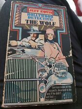 HOLLYWOOD DETECTIVE : THE WOLF by Jeff Rovin vintage 1975 Manor paperback  