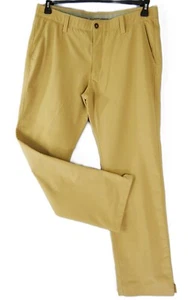 Under Armour Golf Pant UA Match Play Performance Men's 38x32 BEIGE Stretch Band - Picture 1 of 10