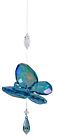 Fensterdeko Schmetterling-Acryl-Hnger Fensterschmuck Hngedeko Lster blau 66cm