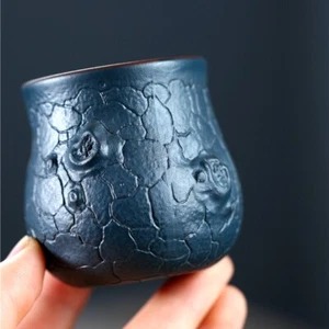 Real Yixing Zisha Clay Tea Cup Handmade Master Kungfu Tea Cup 110ml On Sales New - Picture 1 of 12