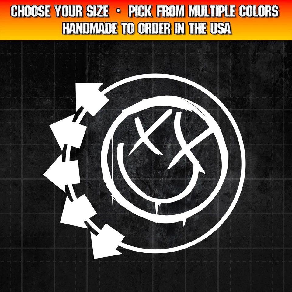 Blink 182 Decal for Cars, Trucks, Laptops, Pop Punk Decal Sticker - Image 1 of 1
