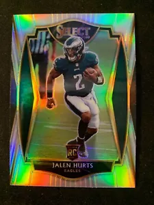 Jalen Hurts #150 - 2020 Panini Select - Silver Prizm RC Rookie + One Touch - Bild 1 von 2