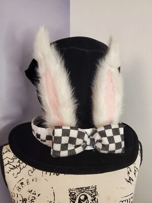 Alice In Wonderland Mad Hatter Cosplay Adjustable Hat Elope Brand - Image 1 of 4
