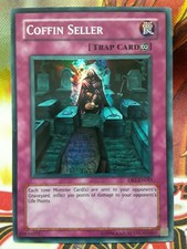 Yugioh Coffin Seller Super Rare DR1-EN041 Lightly Played