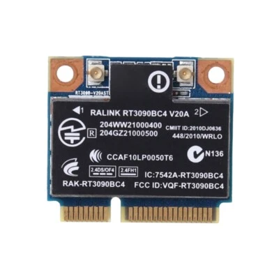 Bluetooth 3.0 Wireless WiFi Card 4520s WLAN Mini PCI-E for HP RT3090BC4 ProBook - Image 1 of 4
