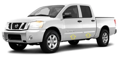 Chrome Door Side Belt Molding Moulding Body Trim for Nissan Titan 2004-2014 - Image 1 of 2