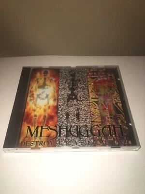 Meshuggah - Destroy Erase Improve - CD - Nuclear Blast - 1st Pressing - 1995 - Image 1 of 4