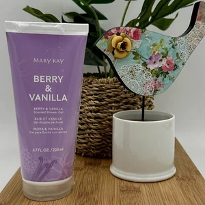 Mary Kay BERRY UND VANILLE DUFTEND ~ DUSCHGEL ~ 6,7 Unzen ~ WASCHEN SIE DEN TAG WEG! - Bild 1 von 3