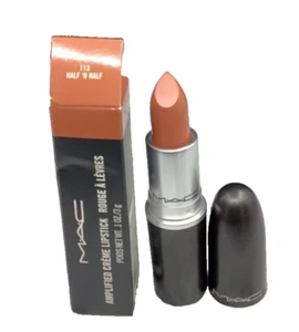 Mac Amplified Creme Lipstick 113 Half 'N Half 0.1 OZ NIB - Picture 1 of 5