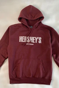 Hershey's Chocolate Las Vegas Maroon Hoodie Size M - Picture 1 of 8