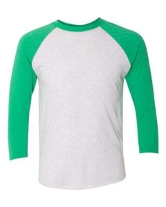 Next Level Unisex Tri-Blend 3/4-Sleeve Raglan Tee - Picture 1 of 12