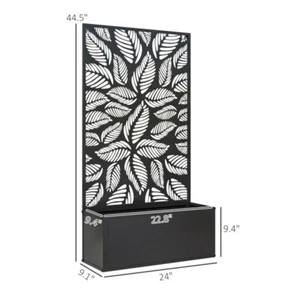 Garden Bed、 Galvanized Planter，Garden Bed with Privacy Pan - Picture 1 of 8